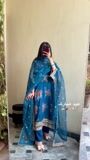 Teal Kurta Set for Women