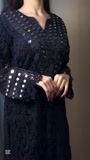 Black Kurta Set for Women
