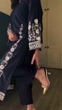 Navy blue Kurta Set for Women