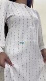 Off-white Kurta Set for Women