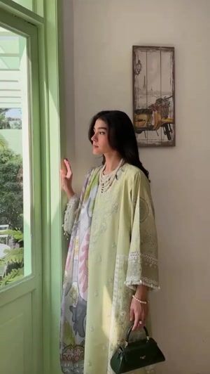 Mint green Unstitched for Women