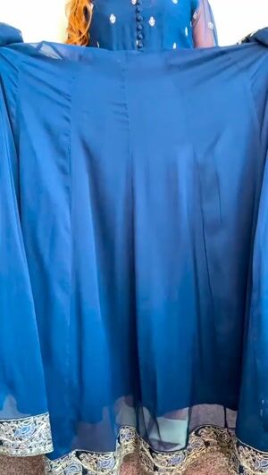 Blue Pishwas for Women
