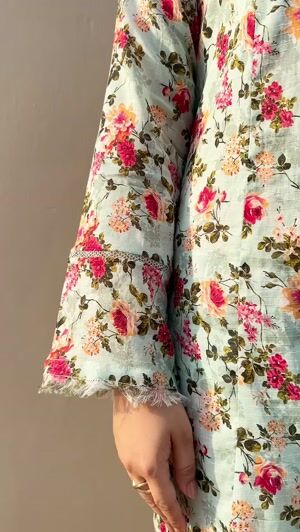 Mint green Kurta Set for Women