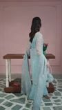 Ice blue Unstitched for Women