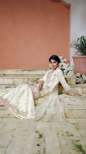 Off-white Gharara for Women