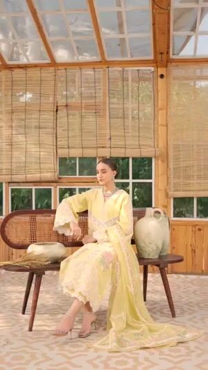 Yellow Kurta Set for Women