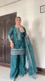 Teal Sharara for Women