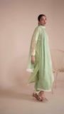 Moss green Unstitched for Women