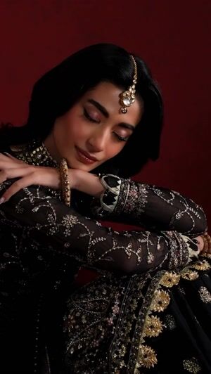 Black Gharara for Women