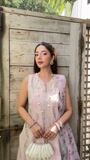 Pink lace Unstitched for Women