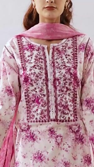 Pink Kurta Set for Women
