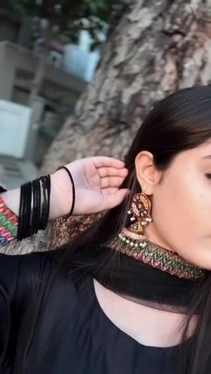 Black Anarkali for Women