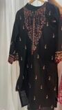 Black Kurta Set for Women