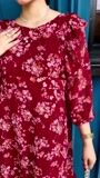 Maroon Maxi for Women