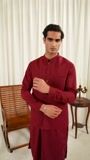 Burgundy Waistcoat for Men