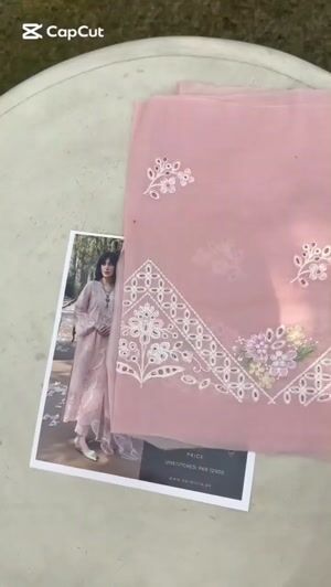 Peach pink Unstitched for Women