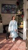 Sky blue Kurta Set for Women