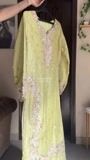 Olive green Kurta Set for Women