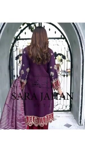 Purple Kurta Set for Women