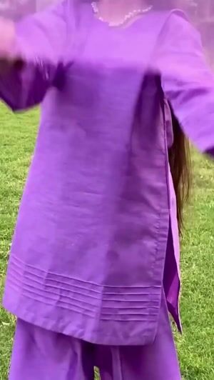 Purple Kurta Set for Women