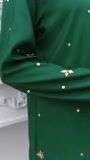 Bottle green Kurta Set for Women