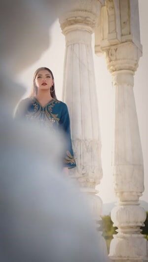 Royal blue Kaftan for Women