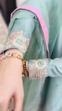 Sea green Kurta Set for Women