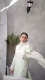 Silver Kurta Set for Women
