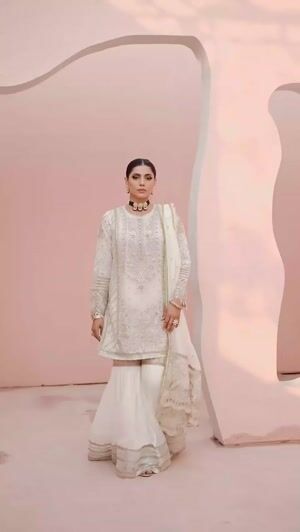 Off-white Gharara for Women