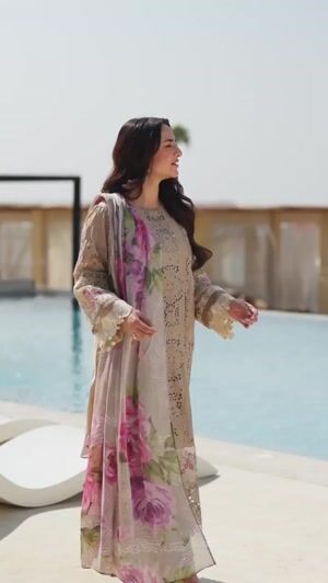 Sand brown Unstitched for Women