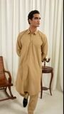 Brown Shalwar Kameez for Men