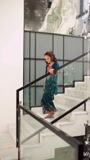 Dark blue Gharara for Girl