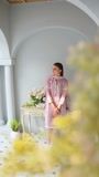 Pastel pink Kurta Set for Women