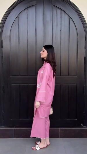 Pink Kurta Set for Women