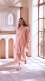 Peach pink Kurta Set for Women