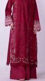 Red Kurta Set for Women