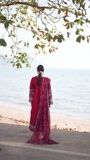 Maroon Unstitched for Women