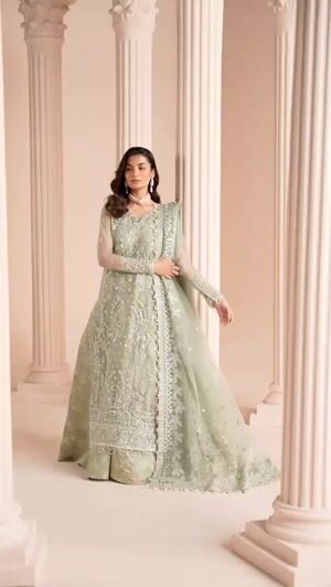 Pistachio green Unstitched for Women