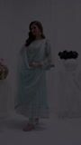 Ice blue Pishwas for Women