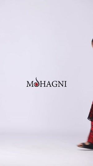 Blood red Kurta Set for Girl
