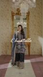 Navy blue Unstitched for Women