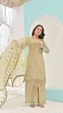 Beige Kurta Set for Women