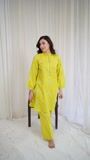 Yellow Kurta Set for Women