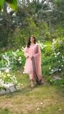 Peach pink Kurta Set for Women
