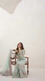 Powder blue Kurta Set for Women