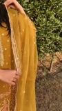 Mustard Kurta Set for Women