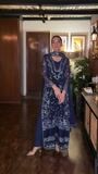 Navy blue Unstitched for Women