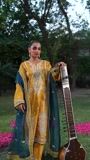 Mustard Kurta Set for Women