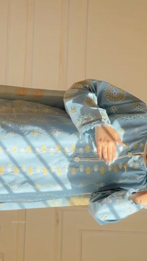 Powder blue Kurta Set for Women