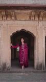 Magenta Kurta Set for Women